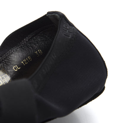 Christian Dior Micro Resille Academy Lace-Up Ballerina Flats 38 Black 8 of 9