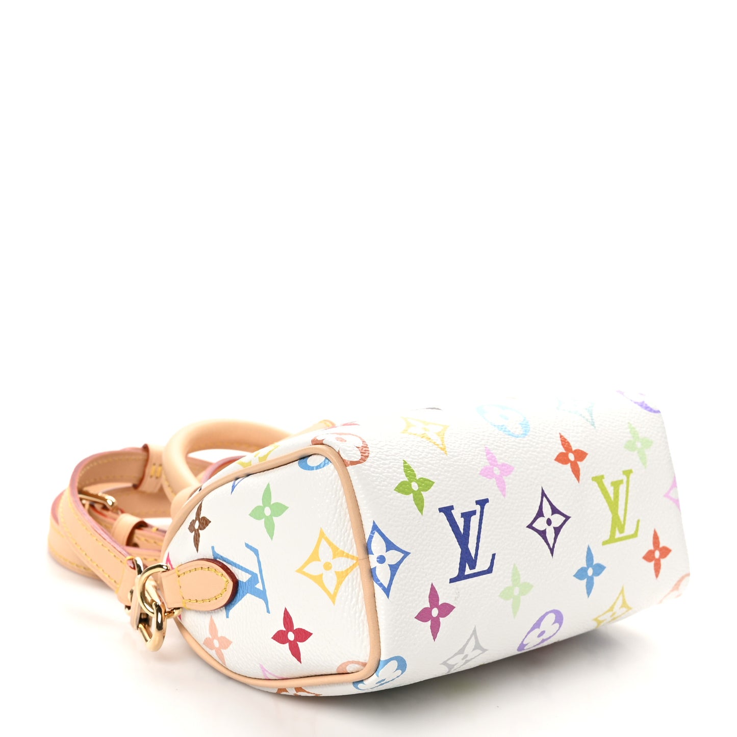 LV X TM Monogram Multicolor Nano Speedy White