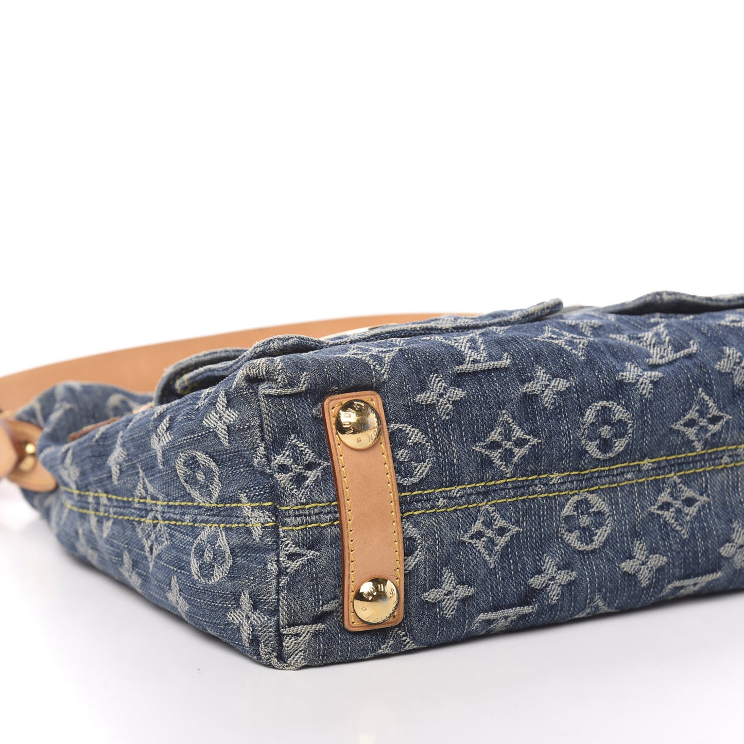 Monogram Denim Baggy PM Blue