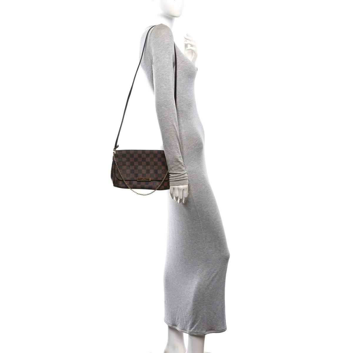 Louis Vuitton Damier Ebene Favorite MM 2 of 10