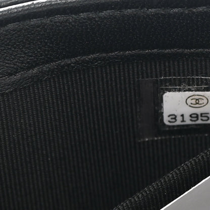 Chanel Lambskin Quilted Mini Trendy CC Clutch With Chain Black 7 of 12