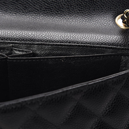 Chanel Caviar Quilted East West Flap Black 6 of 11