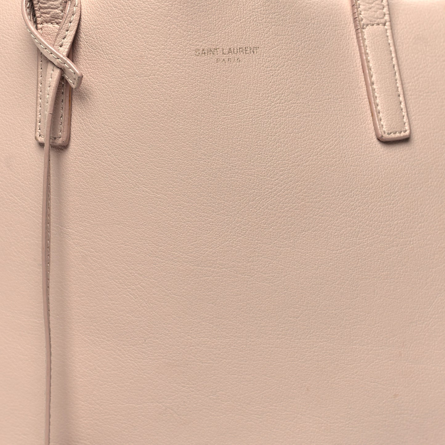 Calfskin Large Shopping Tote Pale Blush
