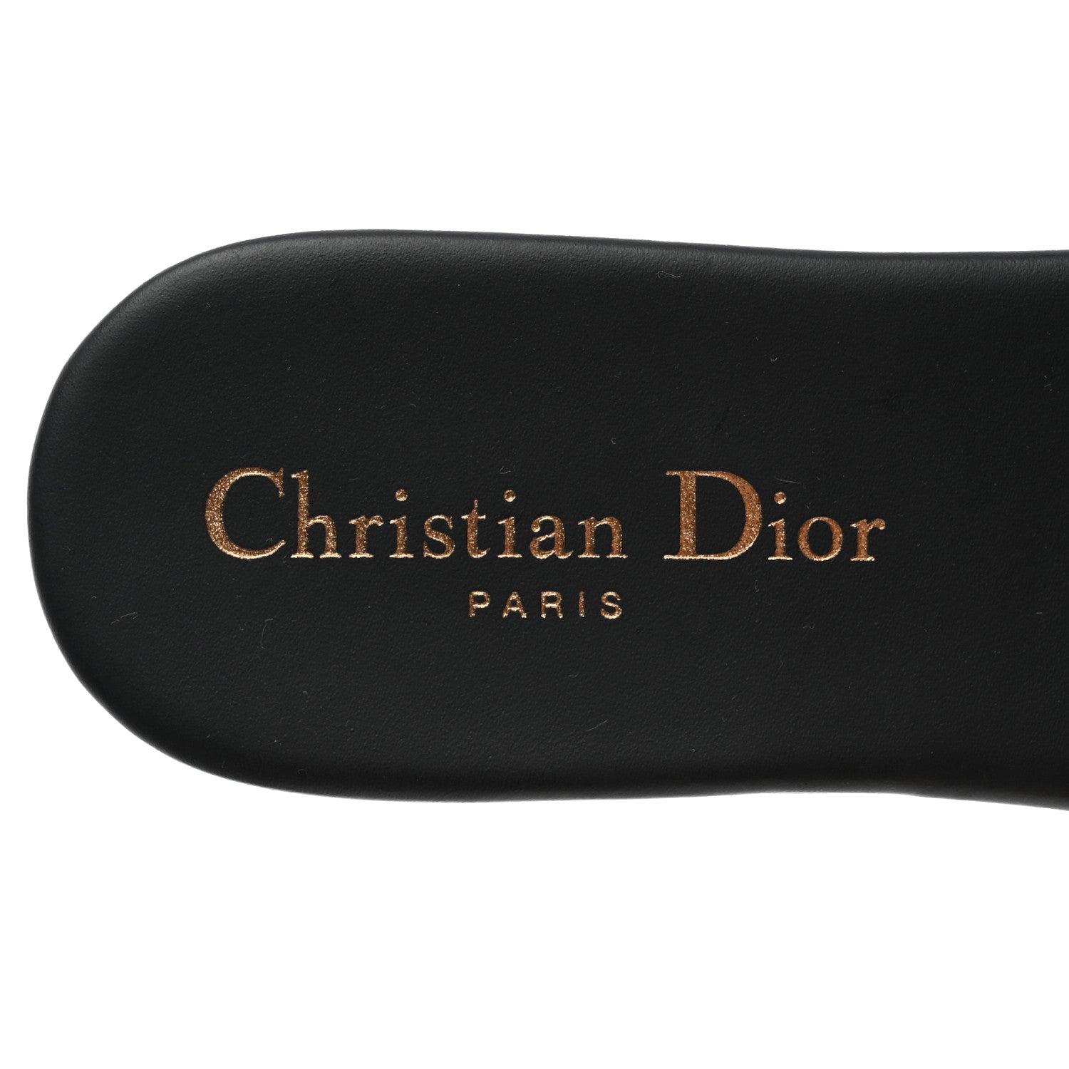 Christian Dior Canvas Embroidered Dway Mules Slide Sandals 37.5 Deep Blue 7 of 8