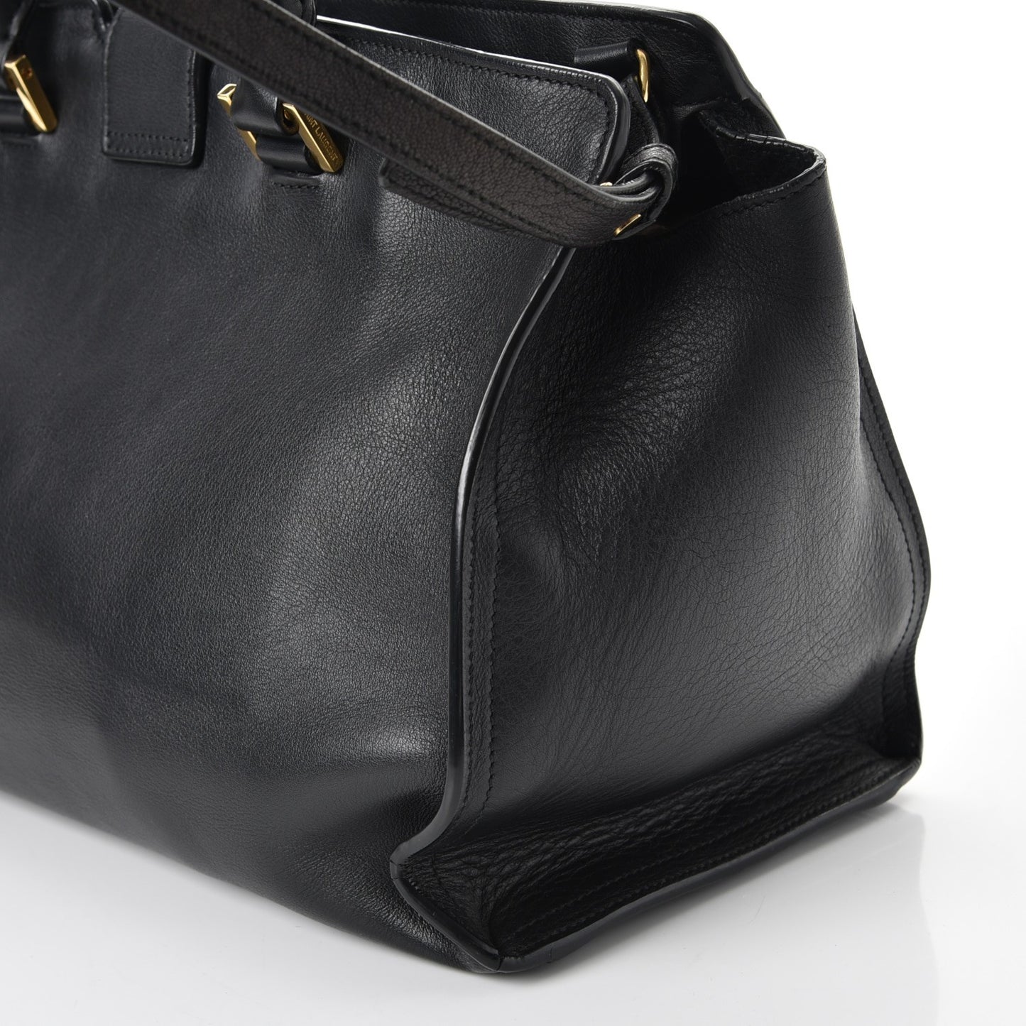 Calfskin Small Classic Y Cabas Black