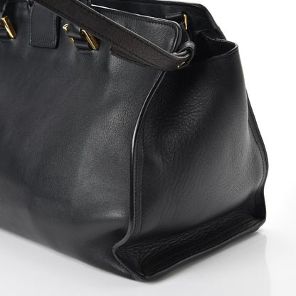Saint Laurent Calfskin Small Classic Y Cabas Black 10 of 11