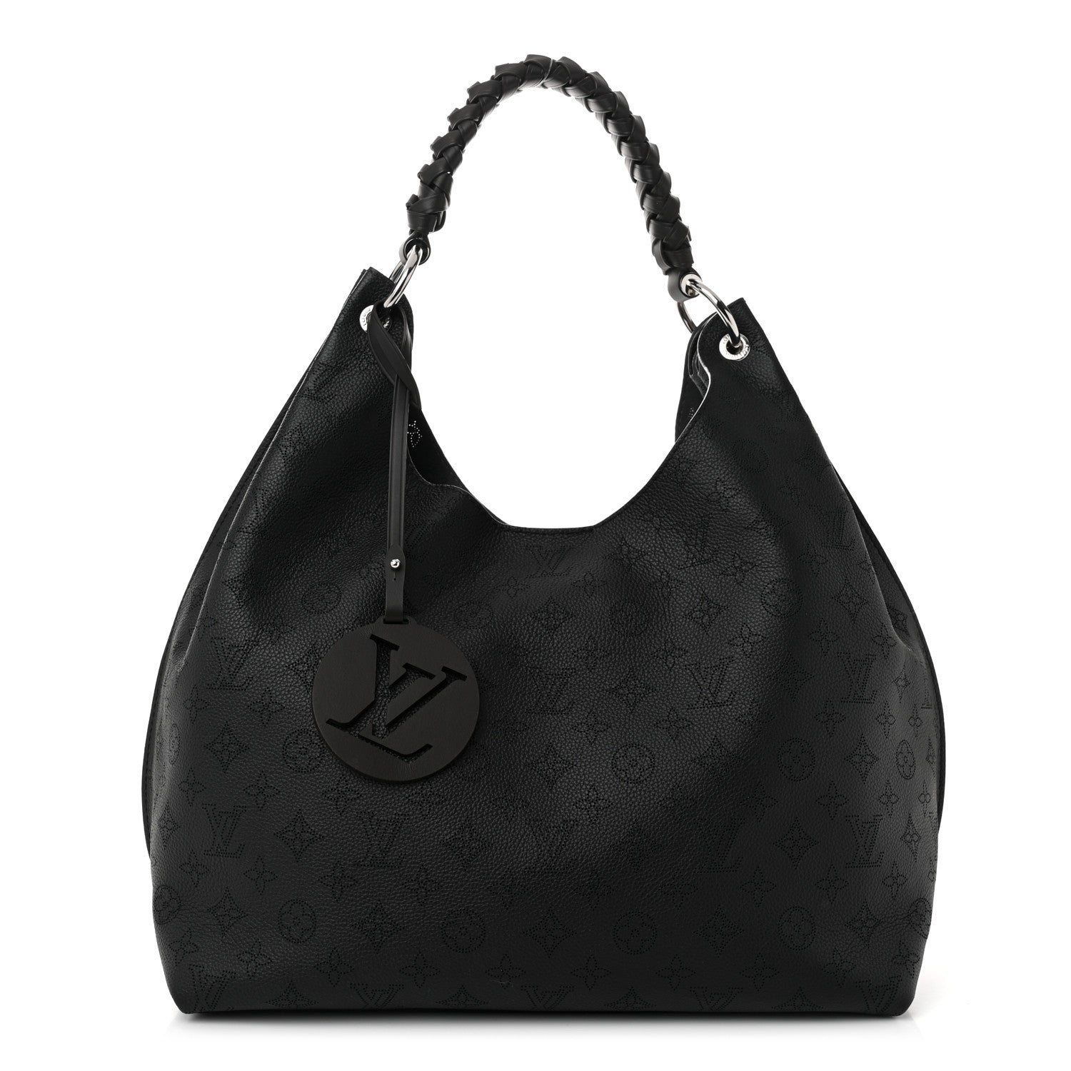 Louis Vuitton Mahina Carmel Hobo Black 1 of 9