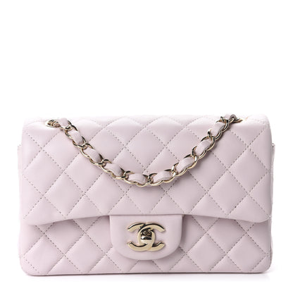 Chanel Lambskin Quilted Mini Rectangular Flap Light Pink 1 of 11