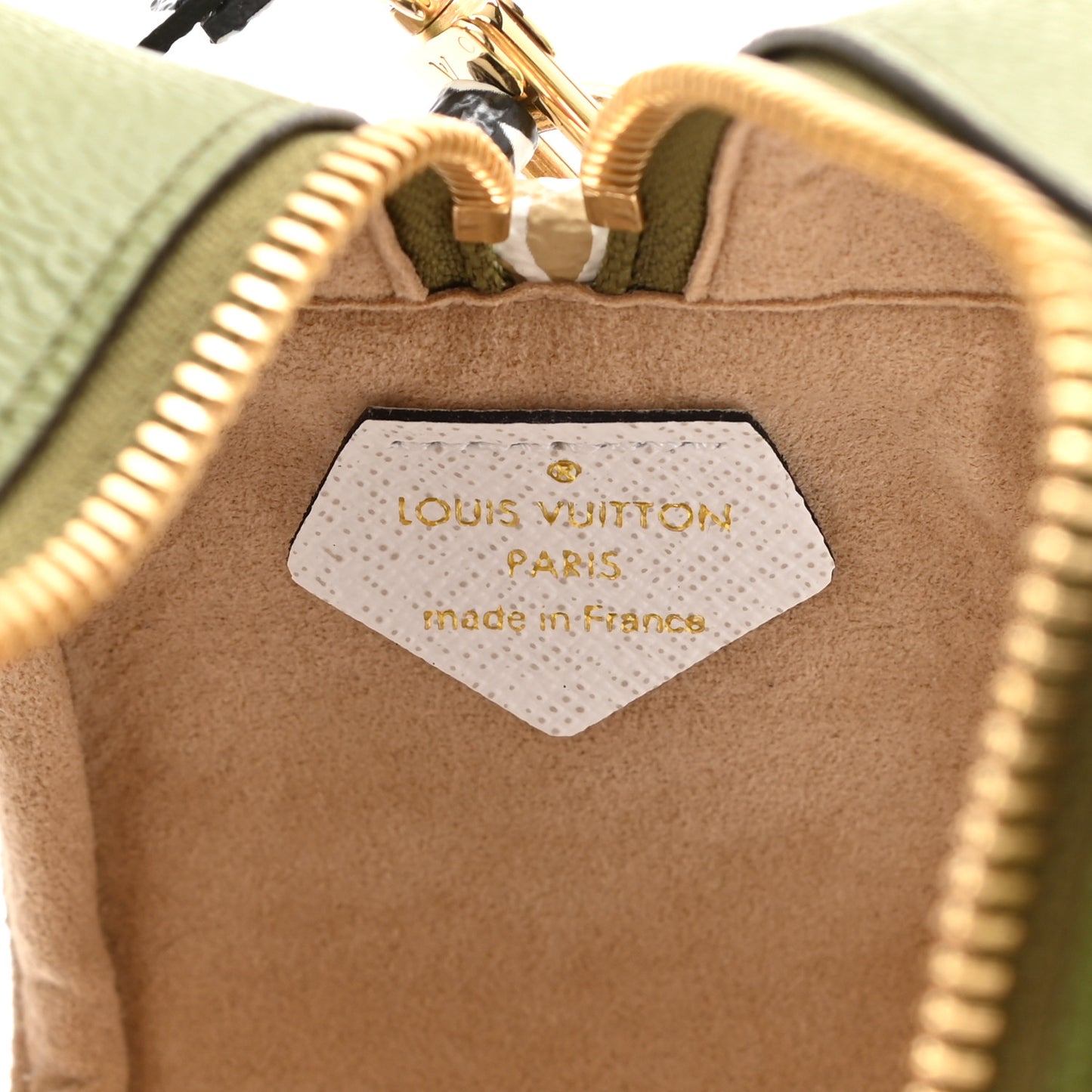 Monogram Giant Beach Pouch Kaki
