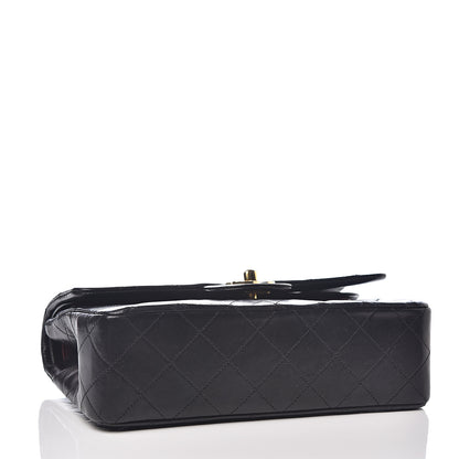 Chanel Lambskin Quilted Small Double Flap Black 3 of 15