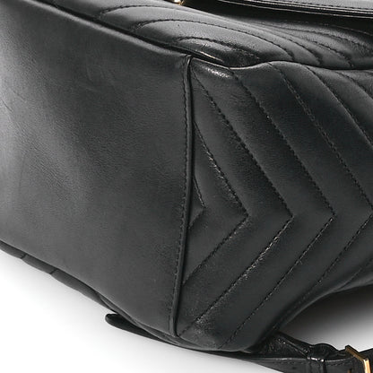 Saint Laurent Lambskin Matelasse Monogram Joe Backpack Black 10 of 11