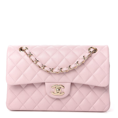 Chanel Caviar Quilted Small Double Flap Light Pink 1 of 11