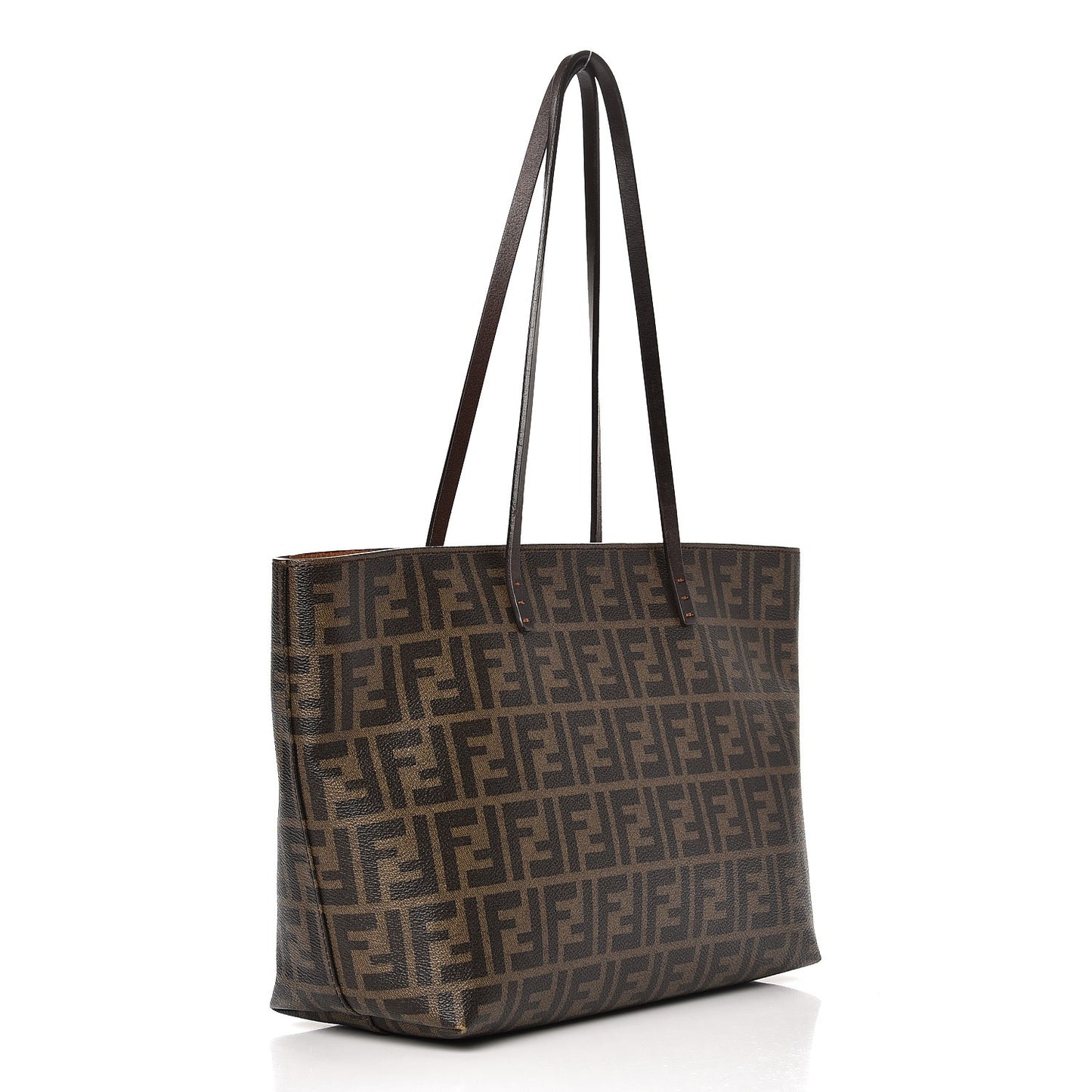 Zucca Spalmati Small Roll Tote Tobacco Orange