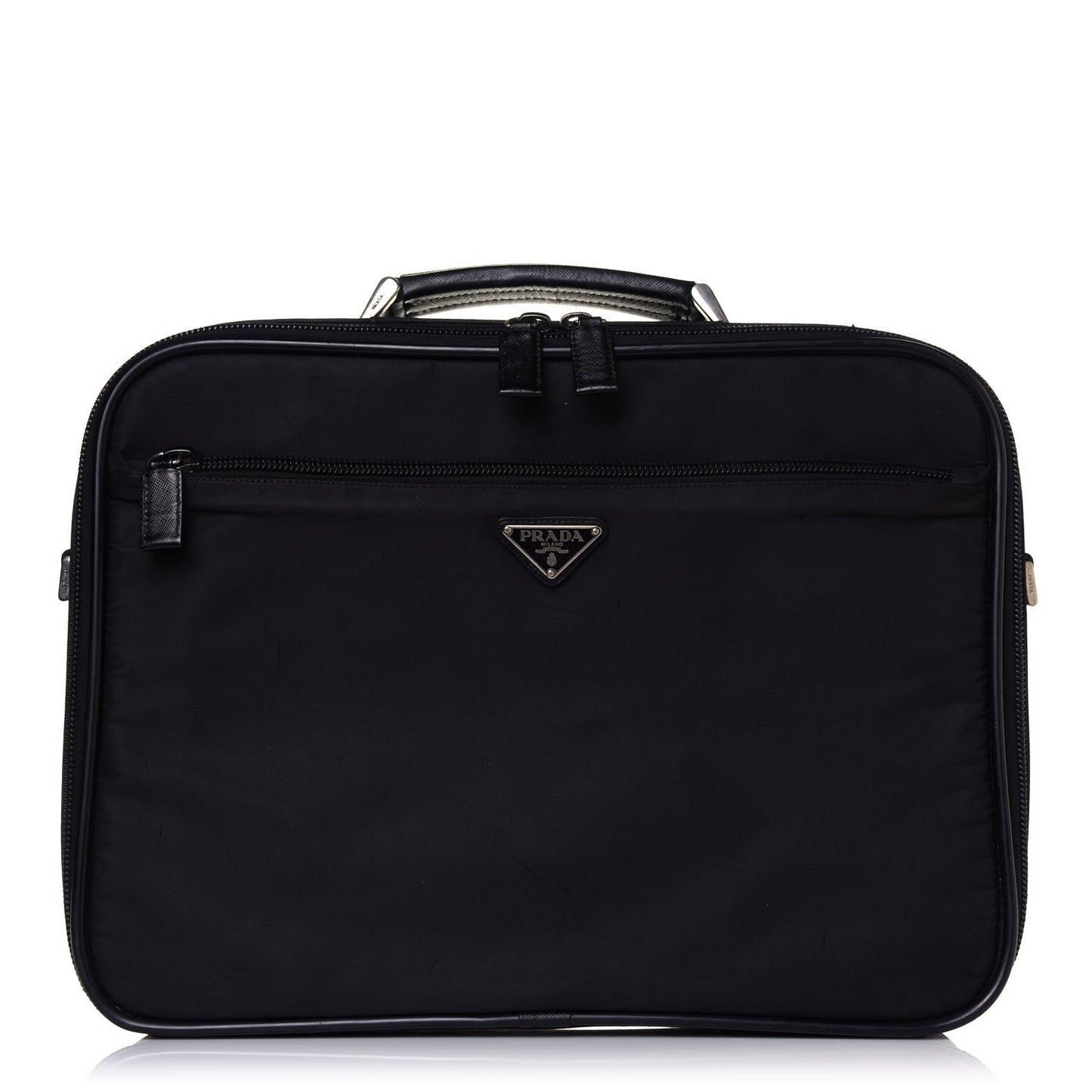 Tessuto Nylon Briefcase Black