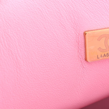 Chanel Caviar Quilted Medium Double Flap Light Pink 7 of 11