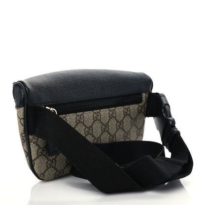 Gucci GG Supreme Monogram Belt Bag Black 3 of 7