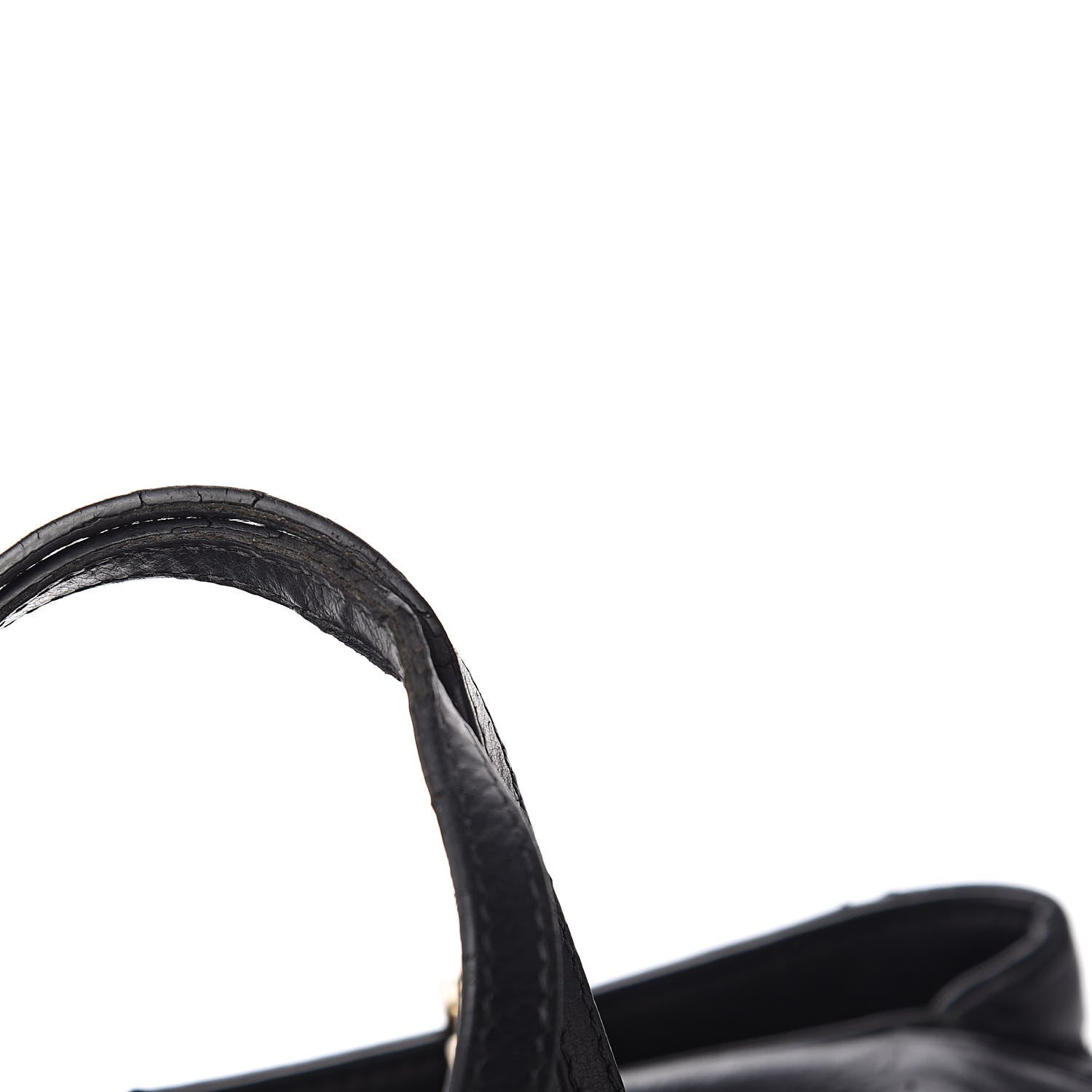Chanel Calfskin Quilted Retro Chain Tote Black 14 of 14
