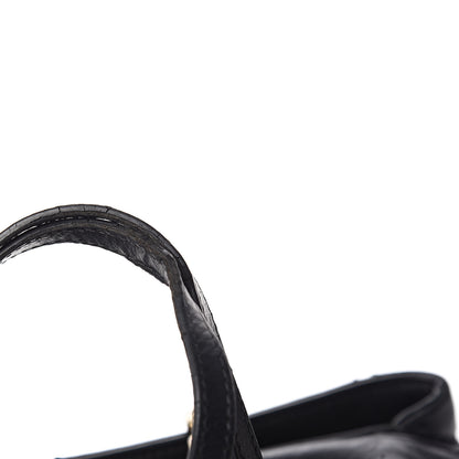 Chanel Calfskin Quilted Retro Chain Tote Black 14 of 14