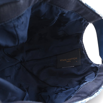 Louis Vuitton Monogram Denim Jacquard Cap L Blue 8 of 9