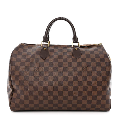 Louis Vuitton Damier Ebene Speedy 35 1 of 16