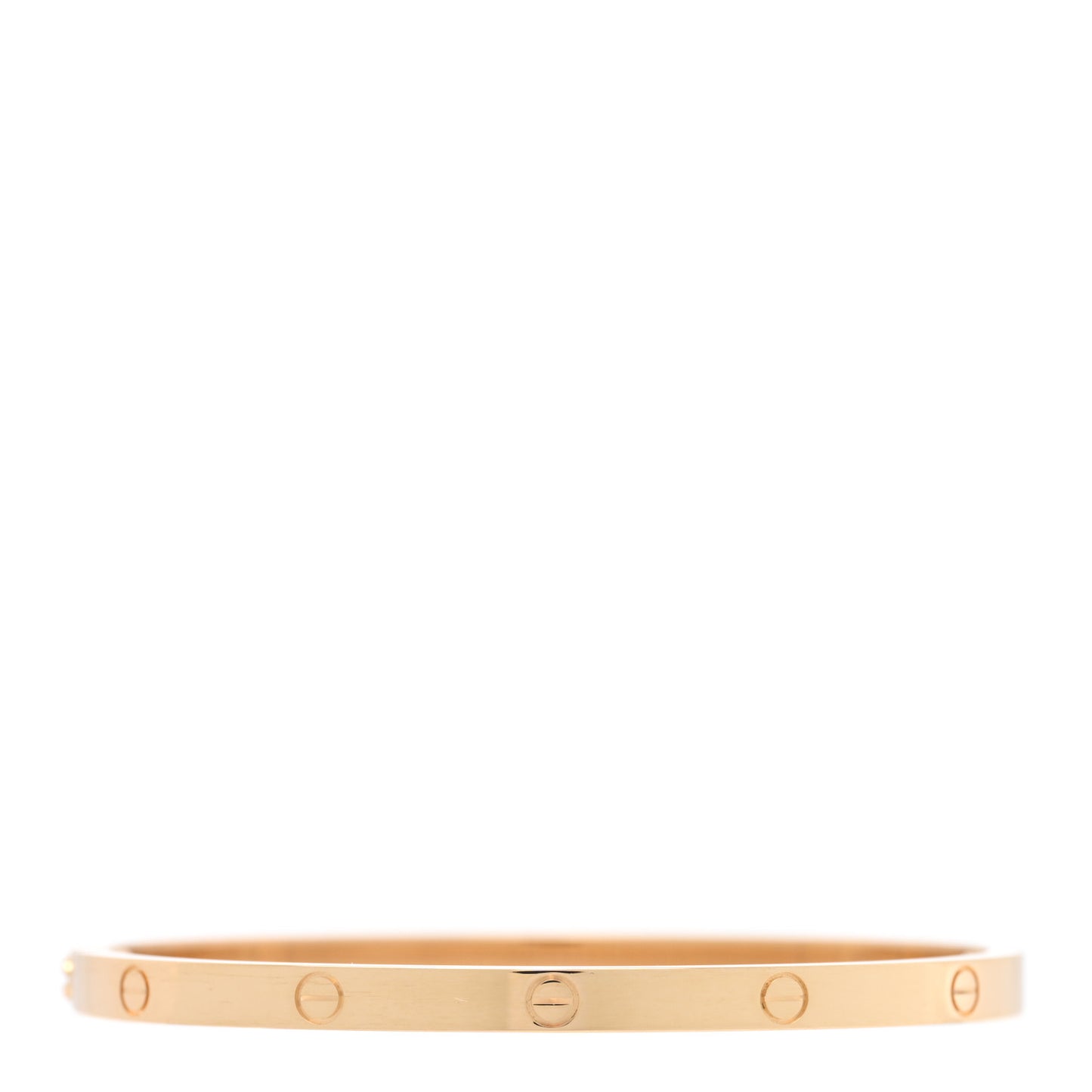 18K Yellow Gold Small LOVE Bracelet 15