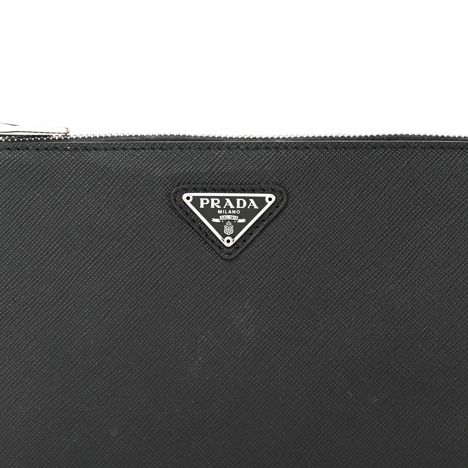 Prada Saffiano Mini Shoulder Bag Black 7 of 12