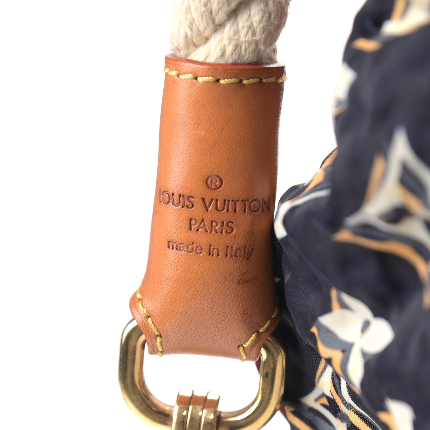 Canvas Monogram Cruise Bulles MM Navy