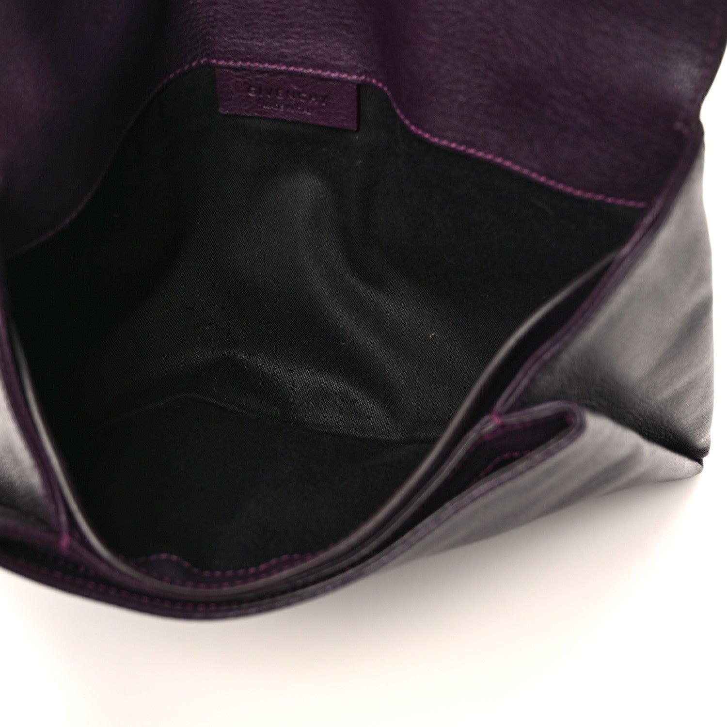 Givenchy Sugar Goatskin Medium Antigona Envelope Clutch Burgundy 5 of 6