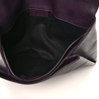 Givenchy Sugar Goatskin Medium Antigona Envelope Clutch Burgundy 5 of 6
