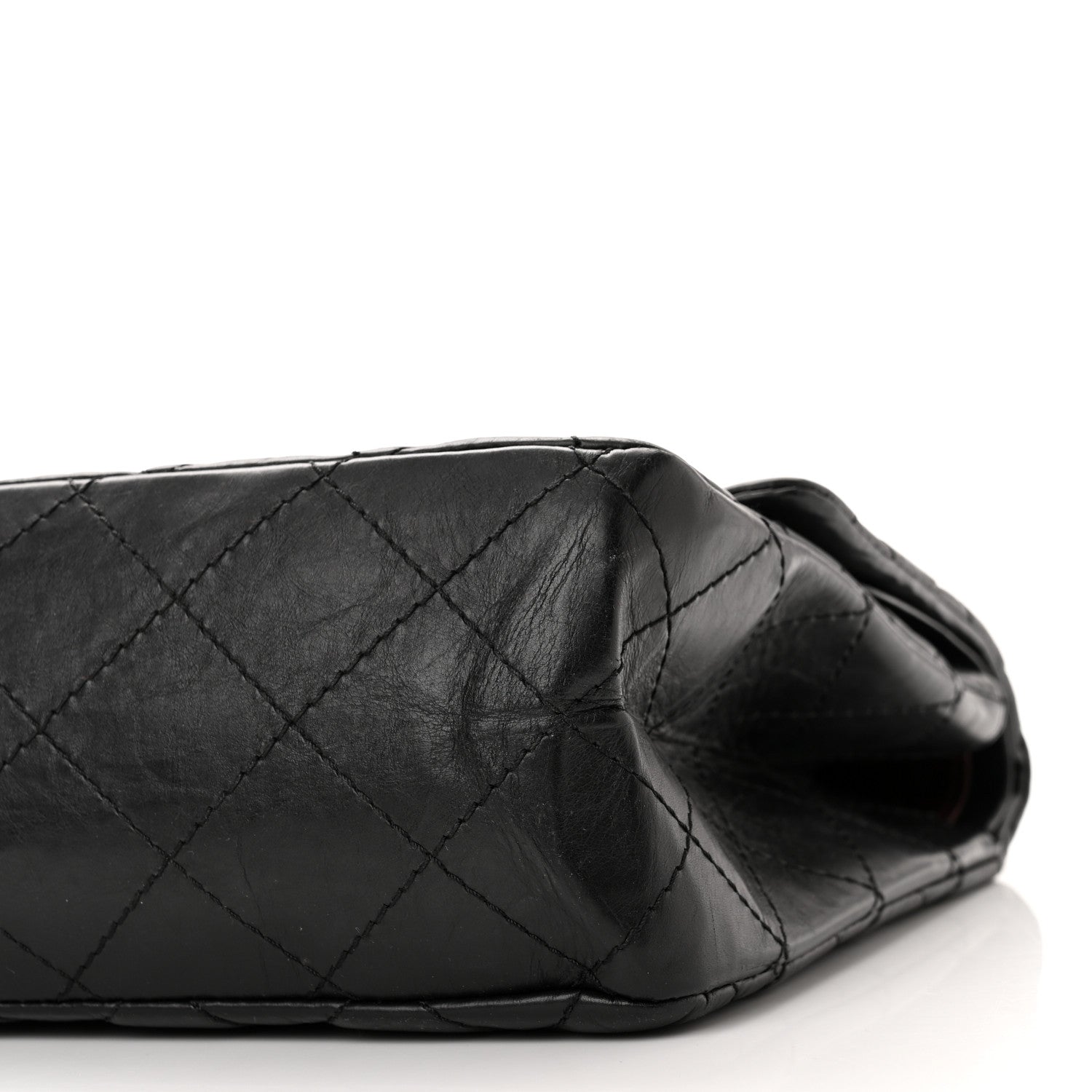 Chanel Aged Calfskin Quilted 2.55 Reissue 227 Flap Black 10 of 14