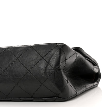 Chanel Aged Calfskin Quilted 2.55 Reissue 227 Flap Black 10 of 14