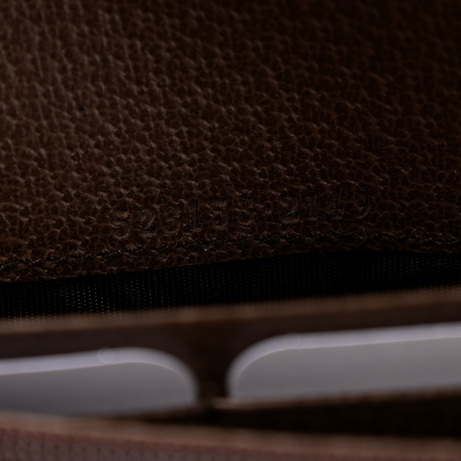 Gucci GG Supreme Monogram Web Ophidia Continental Wallet Brown 7 of 9