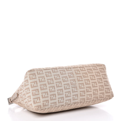 Fendi Zucchino Cuoio Pochette Beige Tortora Pietra 4 of 12