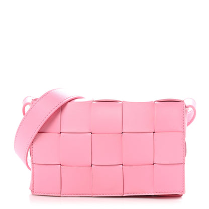 Bottega Veneta Lambskin Maxi Intreccio Small Cassette Crossbody Bag Ribbon 1 of 9