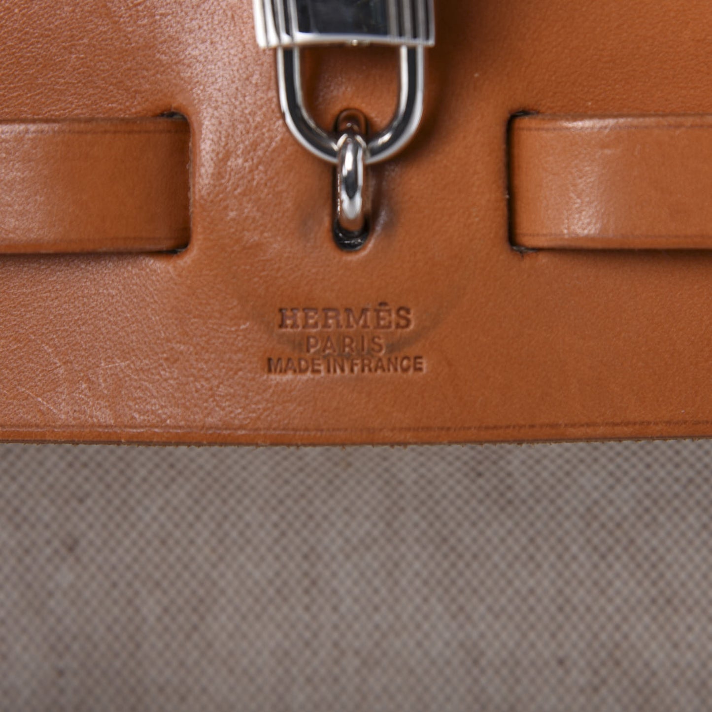 Toile Vache Calfskin Herbag 39 MM Natural