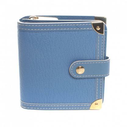 Louis Vuitton Suhali Compact Zipped Wallet Blue 1 of 9