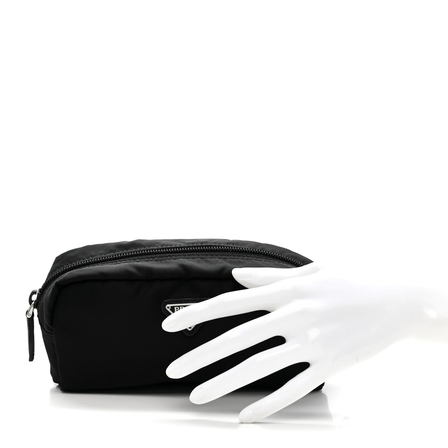 Nylon Vela Cosmetic Pouch Black