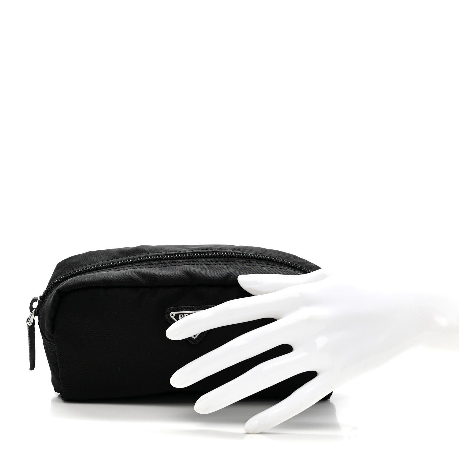 Prada Nylon Vela Cosmetic Pouch Black 2 of 7