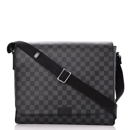 Louis Vuitton Damier Graphite District GM 1 of 8