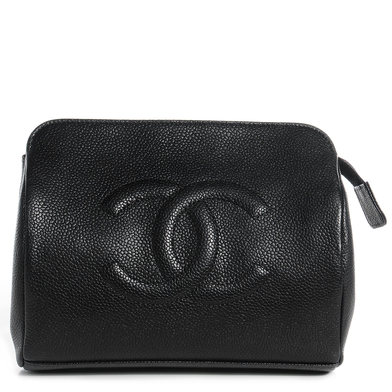 Chanel Caviar CC Cosmetic Case Black 1 of 9