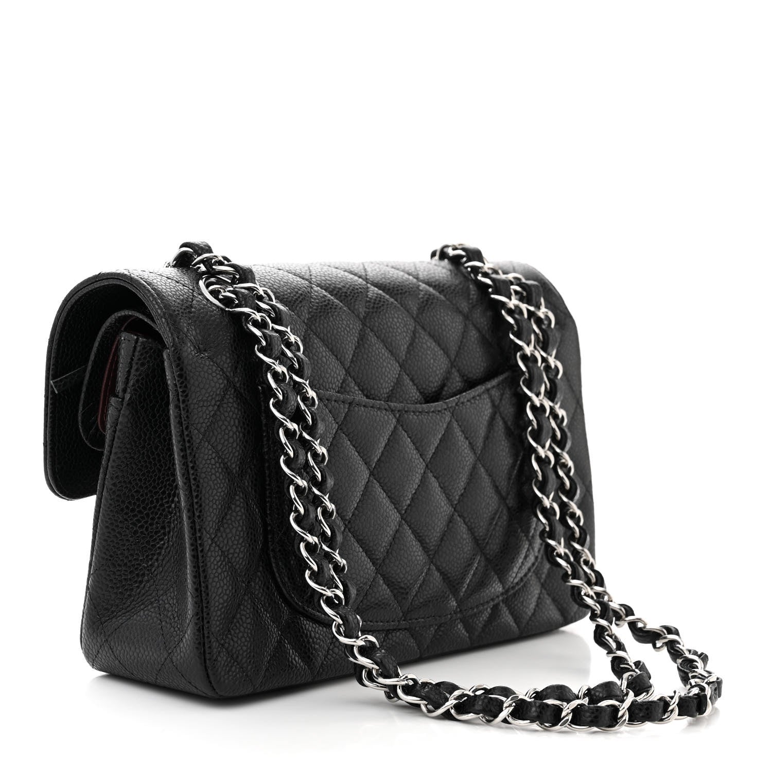 Chanel Caviar Quilted Small Double Flap Black 3 of 11
