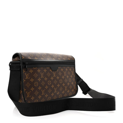 Louis Vuitton LOUIS VUITTON Monogram Macassar Archy Messenger GM 3 of 9