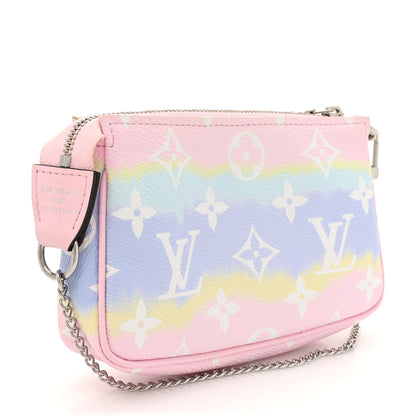 Louis Vuitton Monogram Escale Mini Pochette Accessories Pastel 3 of 10