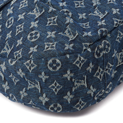 Louis Vuitton Denim Daily GM Gris Blue 6 of 8