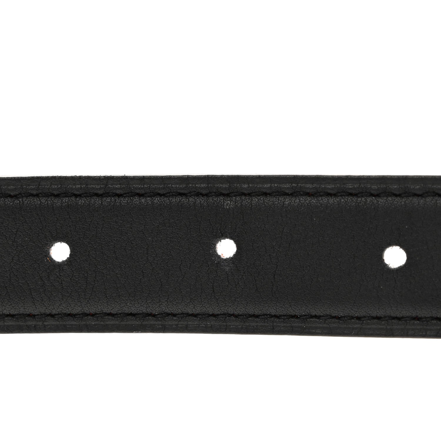Hermes Swift Epsom 24mm Mini Constance H Belt 70 28 Black Orange 4 of 6