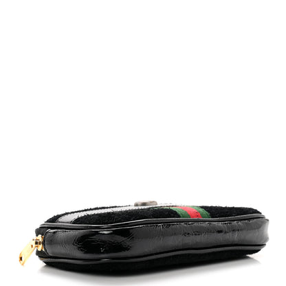 Gucci Suede Patent Ophidia Belted iPhone Case 85 34 Black 3 of 7