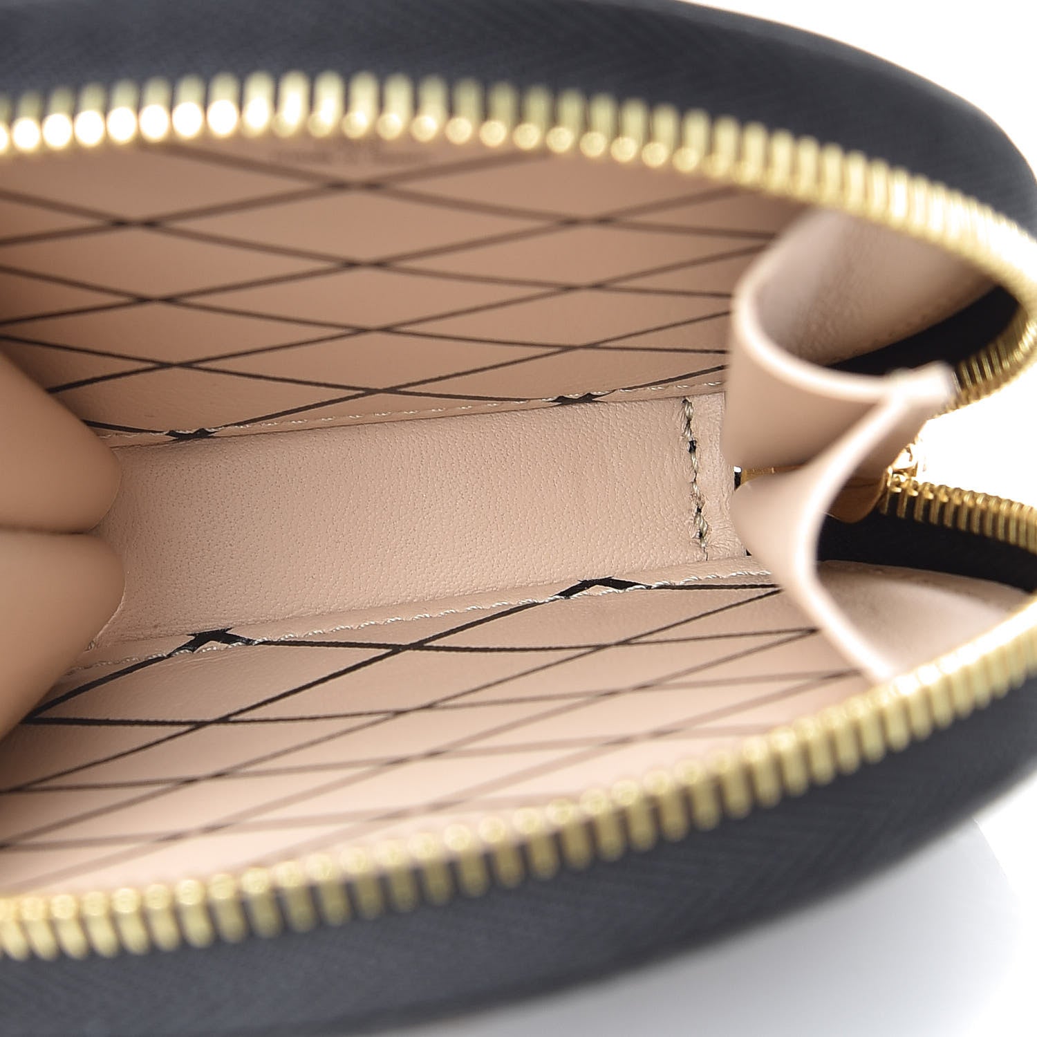 Louis Vuitton Calfskin Monogram Micro Boite Chapeau Black 5 of 7
