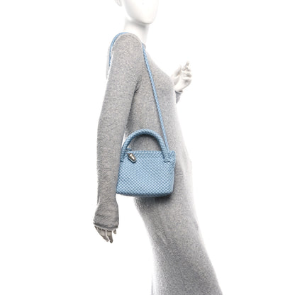 Bottega Veneta Calfskin Intreccio Small Tosca Ice 2 of 12