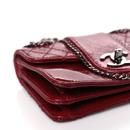 Chanel Patent Mini Madison Flap Red 10 of 11