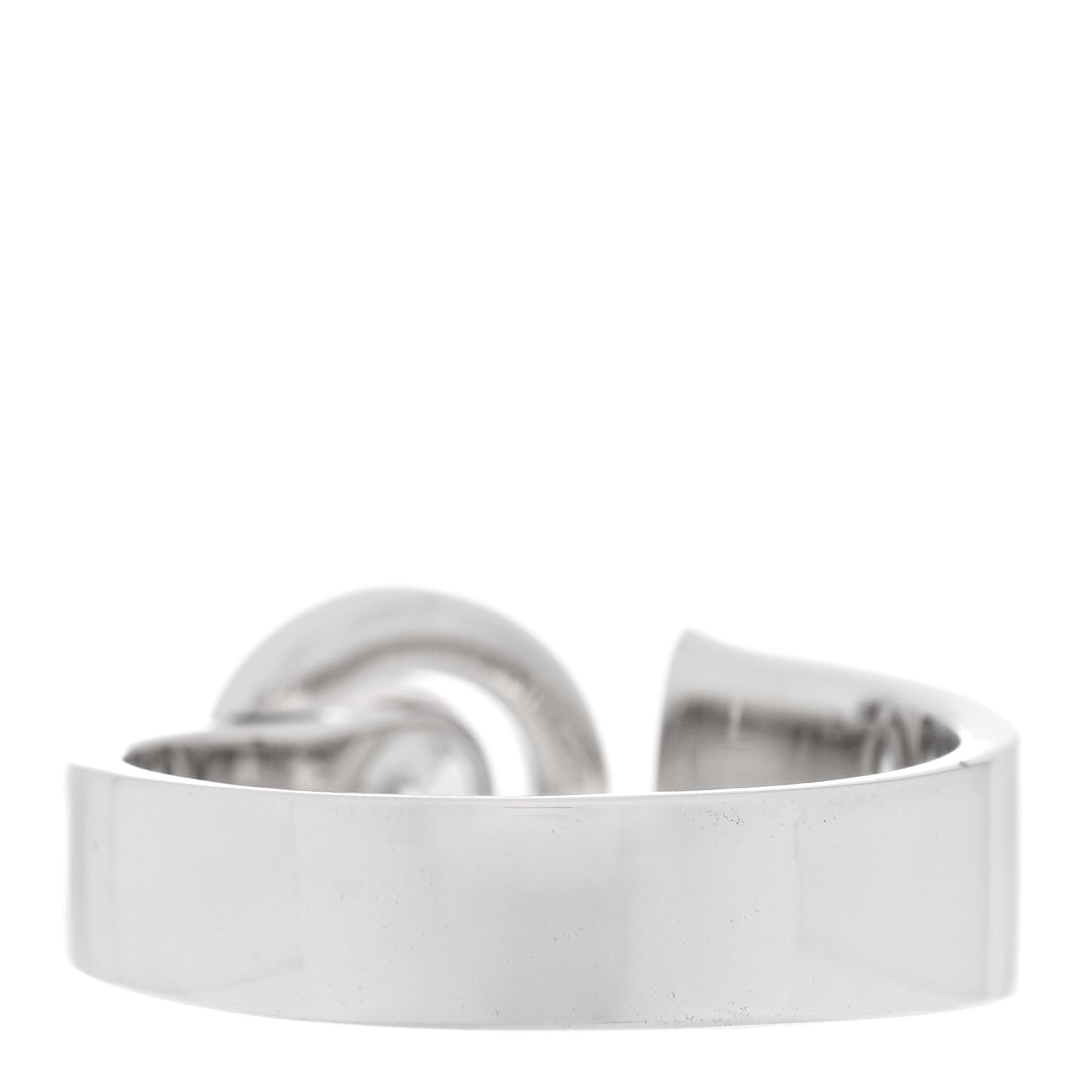 Chanel 18K White Gold Diamond Eternal Number 5 Ring 53 6.5 3 of 5